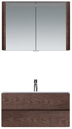 Am.Pm Мебель для ванной Sensation 100 табачный дуб, текстурированная	 – фотография-1